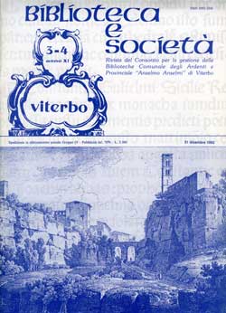 Copertina fascicolo 1-2 giugno 1992