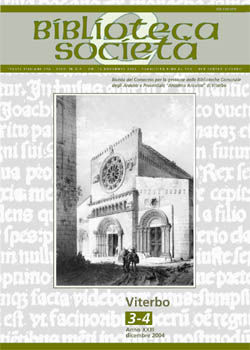 Copertina fascicolo 3-4 dicembre 2004
